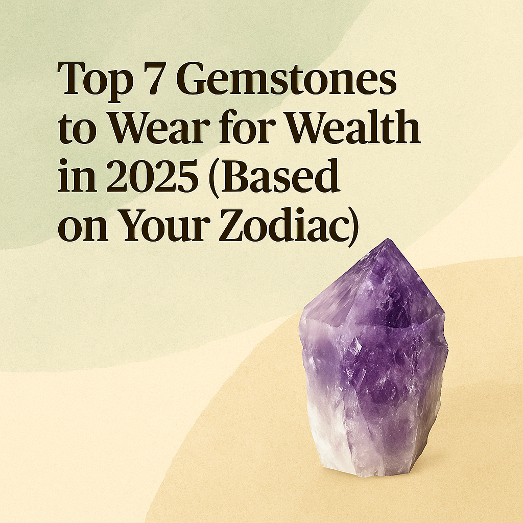 Top 7 Gemstones to Wear for Wealth in 2025 (Based on Your Zodiac ...
