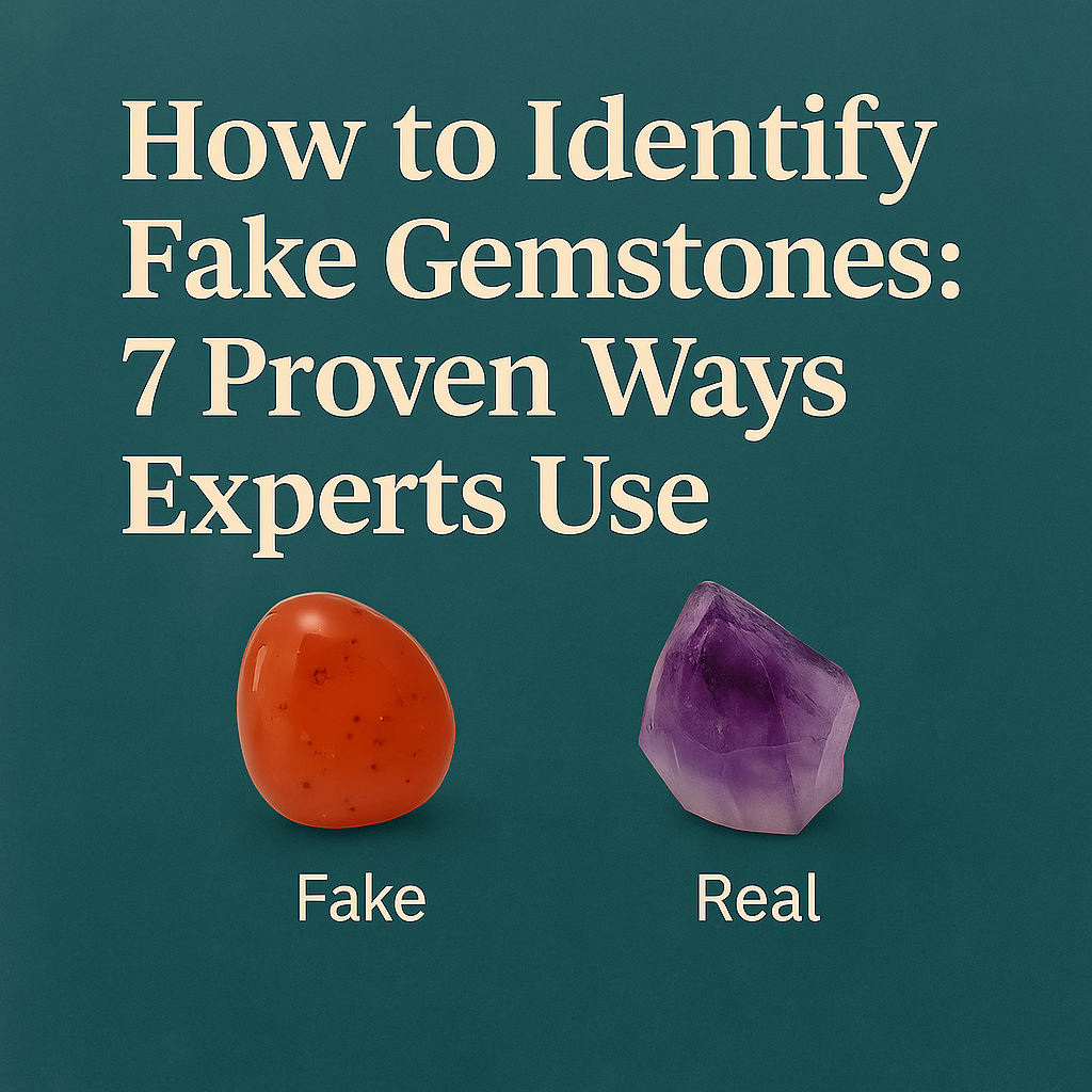 How to Identify Fake Gemstones: 7 Proven Ways Experts Use