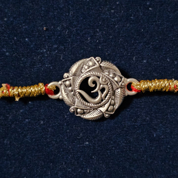 925 Silver OM Rakhi