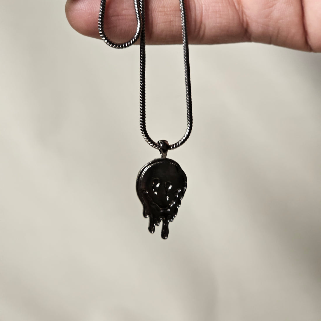 Drip Smiley Pendant