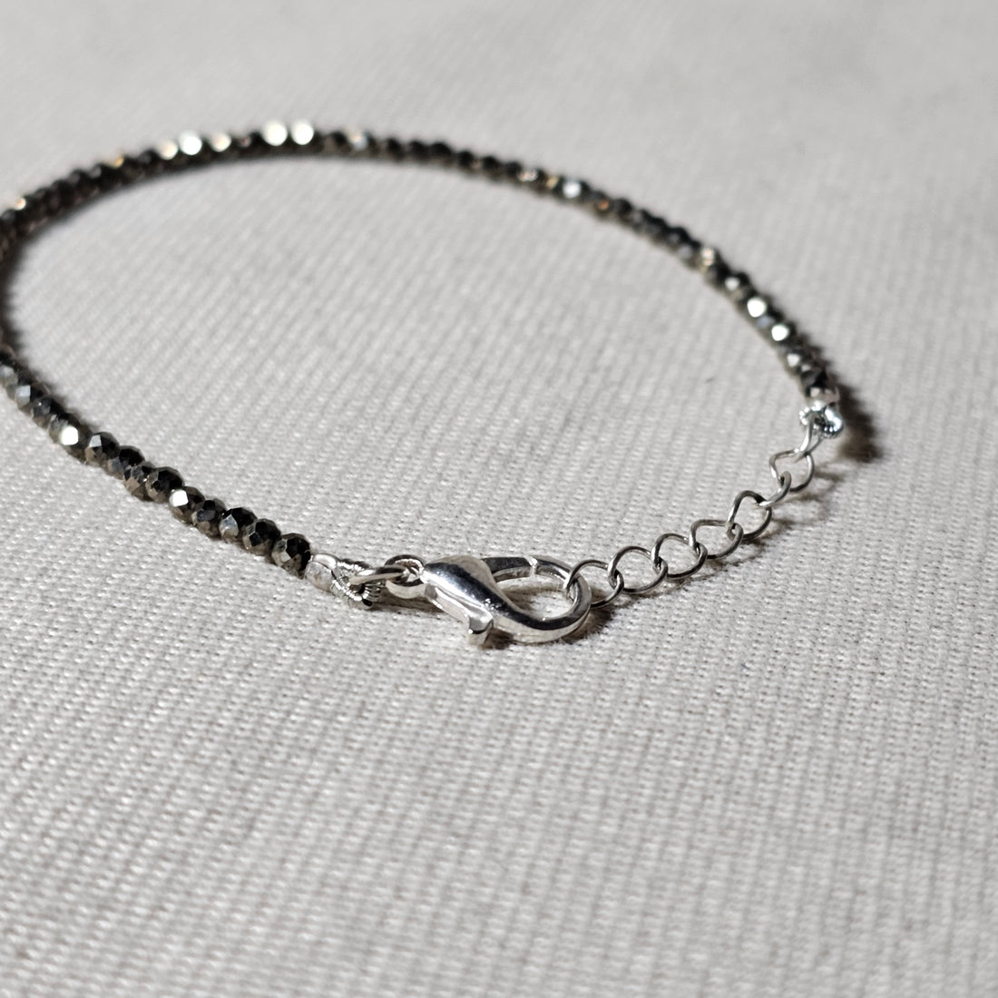 Raw Pyrite Bracelet