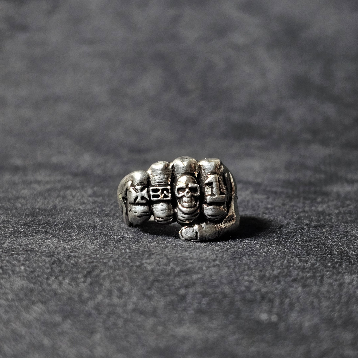 Red Fist Rings Iron Fist Ring - Bold Statement Ring for Men | craftNyou