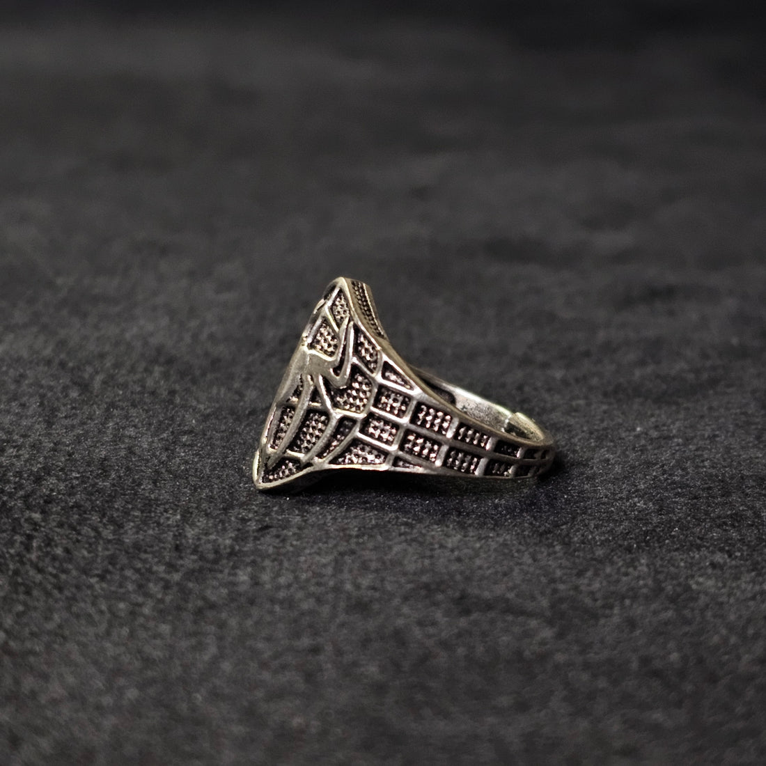 Spidey Adjustable Ring (Silver)
