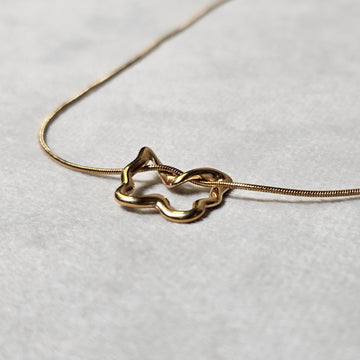 Gold Butterfly Pendant