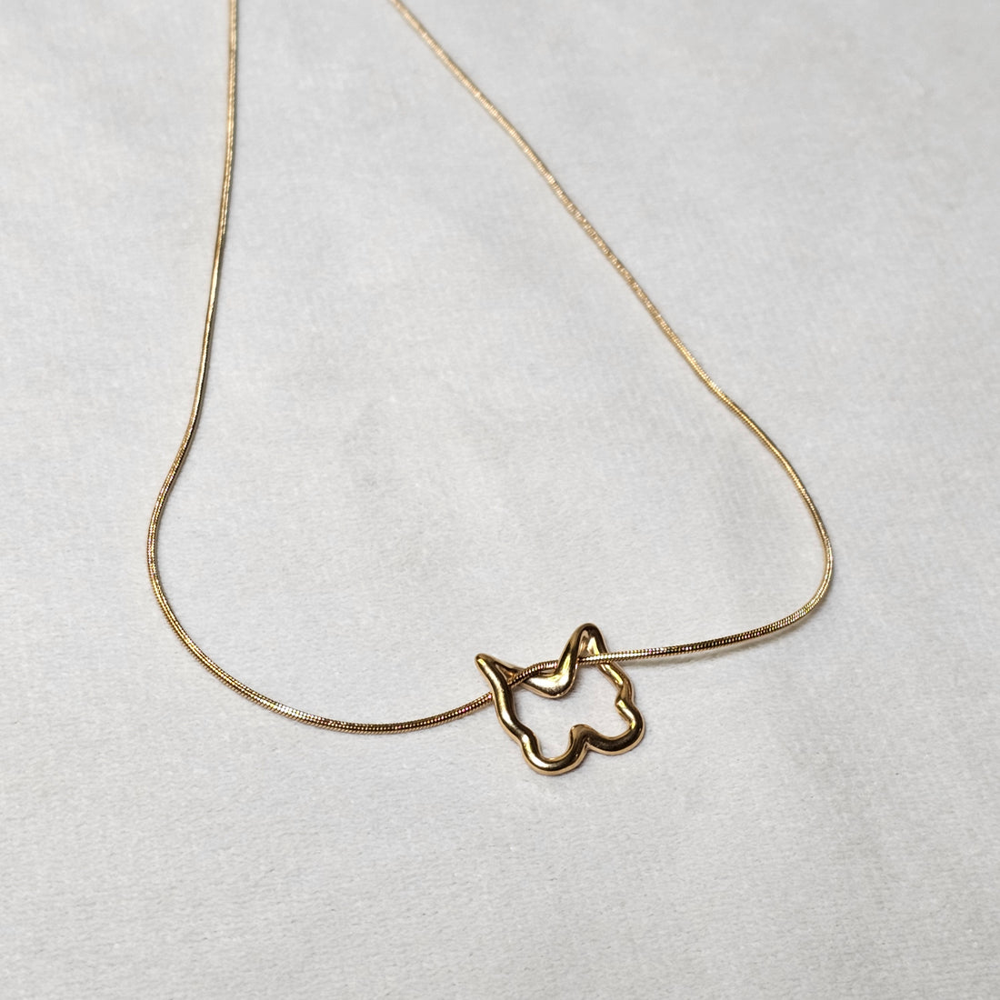 Gold Butterfly Pendant