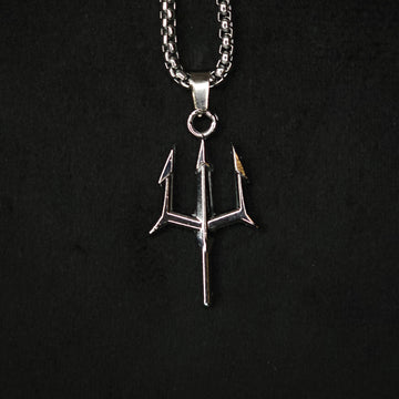 Trident Pendant Silver
