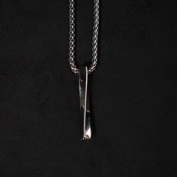 Sleek Bar Pendant Silver