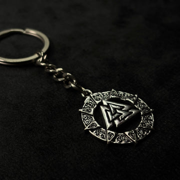 Viking Warrior Keychain