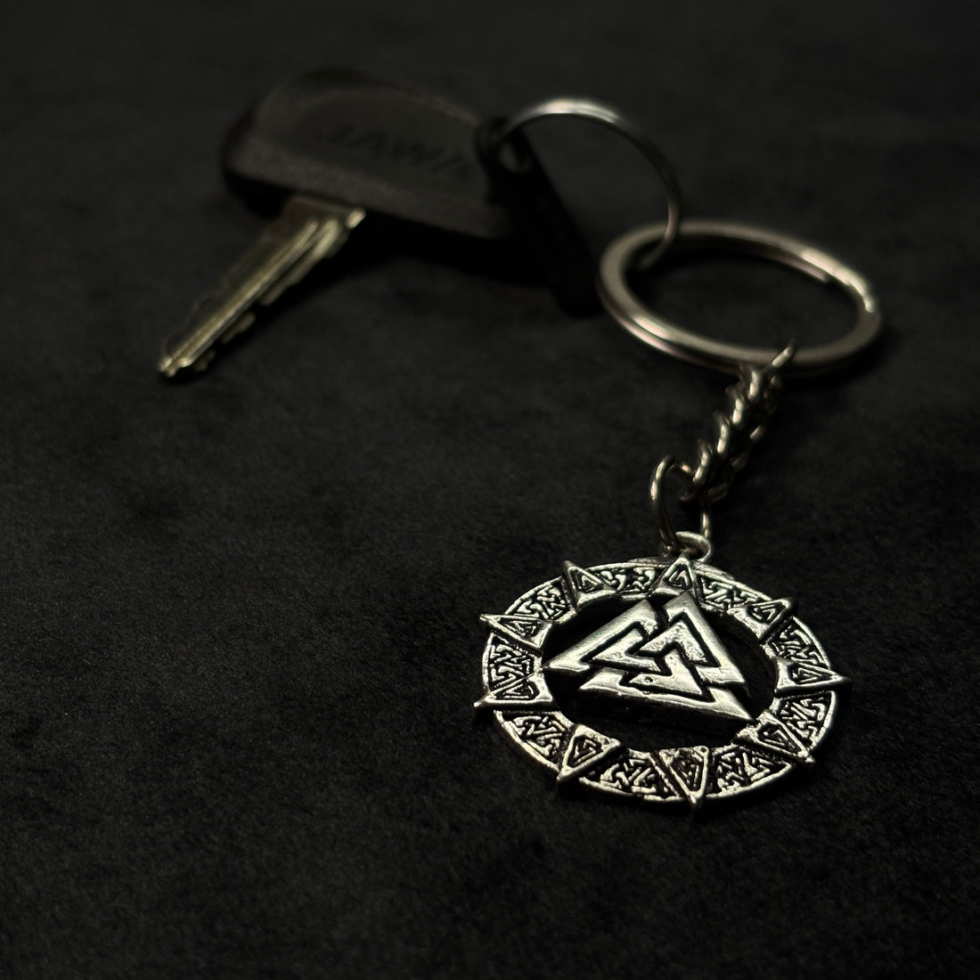 Viking Warrior Keychain