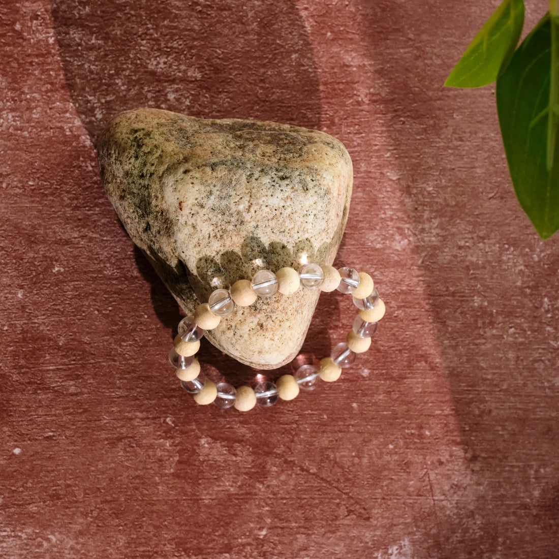 Tulsi & Clear Quartz Bracelet