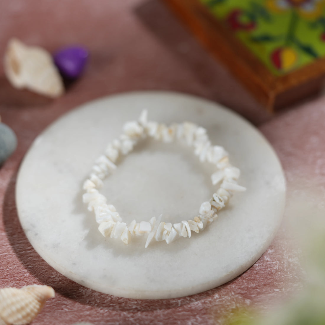 White Opal Bracelet